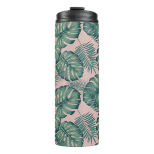 Bouteilles Isothermes Motif de feuille tropicale