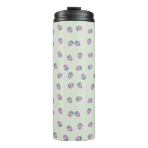 Bouteilles Isothermes Motif de fraises pourpres