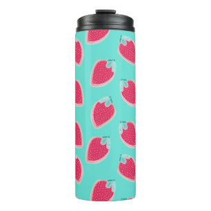 Bouteilles Isothermes Motif de fruits de fraise cuite