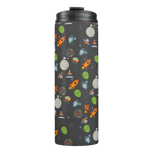 Bouteilles Isothermes Motif de l'espace (Devant)
