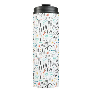 Bouteilles Isothermes Motif de montagne