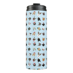 Bouteilles Isothermes Motif de Noël du chat