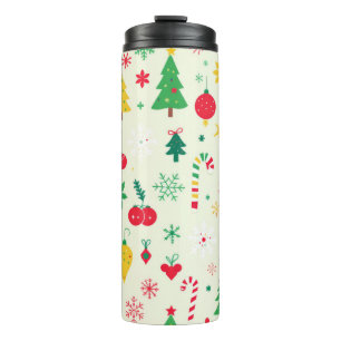 Bouteilles Isothermes Motif de Noël festif