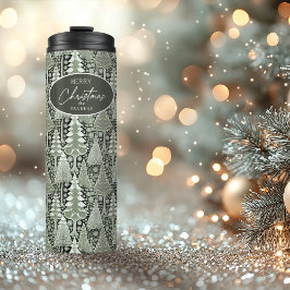 Bouteilles Isothermes Motif de Noël Green Earth #6 ID1009