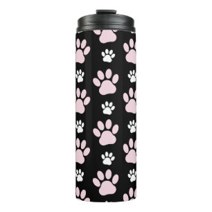Bouteilles Isothermes Motif De Pailles, Pailles Roses, Pailles De Chien,