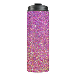 Bouteilles Isothermes Motif de Parties scintillant rose fille