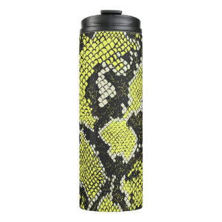 Bouteilles Isothermes Motif de peau de serpent vintage sans couture. Les
