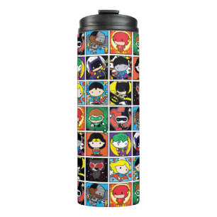 Bouteilles Isothermes Motif de personnage de la Chibi Justice League