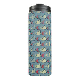 Bouteilles Isothermes Motif de poissons de point de polka
