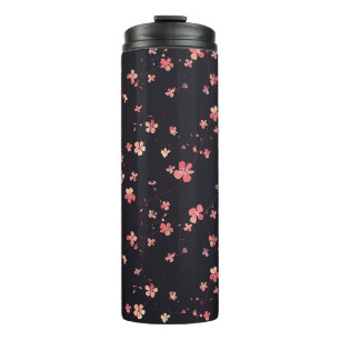 Bouteilles Isothermes Motif de rêve floral foncé