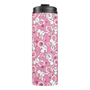Bouteilles Isothermes motif de rose de kawaii