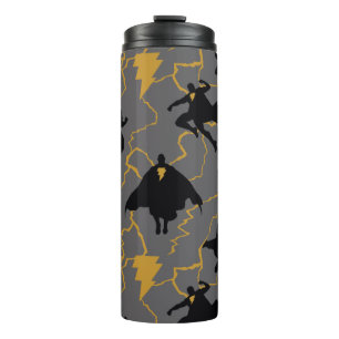 Bouteilles Isothermes Motif de silhouette Black Adam Lightning