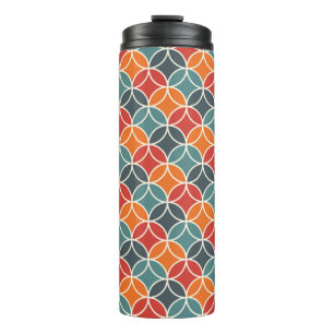 Bouteilles Isothermes Motif de style moderne coloré du milieu du siècle