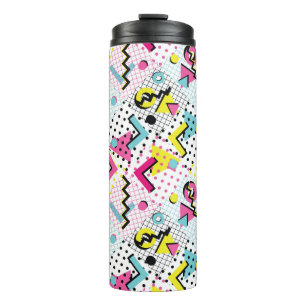 Bouteilles Isothermes Motif de style postmoderne Memphis