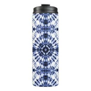 Bouteilles Isothermes Motif de teinture bleu foncé