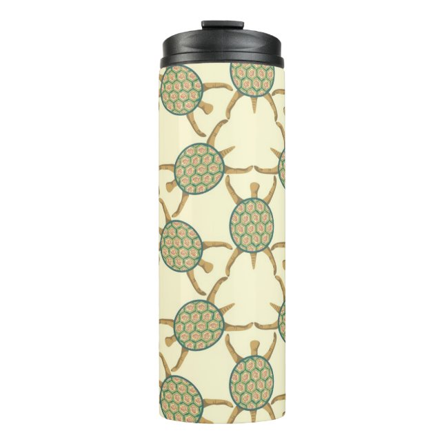 Bouteilles Isothermes Motif de tortue (Devant)