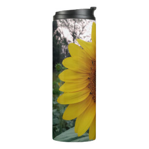 Bouteilles Isothermes Motif de tournesol unique personnalisé pour voyage