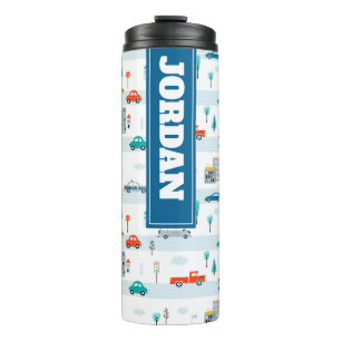 Bouteilles Isothermes Motif de véhicule routier migre