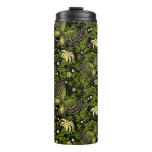 Bouteilles Isothermes Motif de Vert-or de ressort