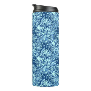 Bouteilles Isothermes Motif d'eau no 1 Black BG