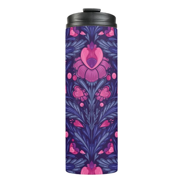 Bouteilles Isothermes Motif décoratif avec coeur (Devant)