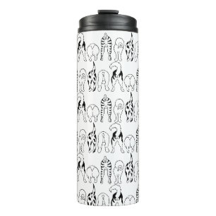 Bouteilles Isothermes Motif des boutons de chien