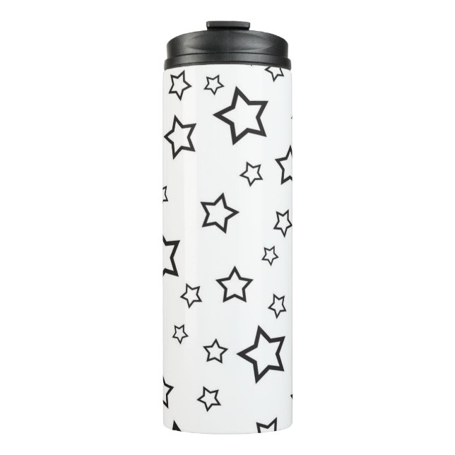 Bouteilles Isothermes Motif d'étoiles (Devant)