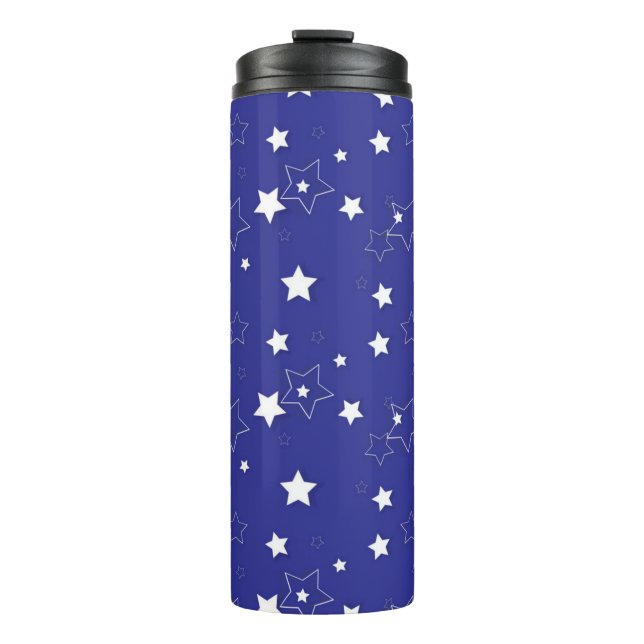 Bouteilles Isothermes Motif d'étoiles (Devant)