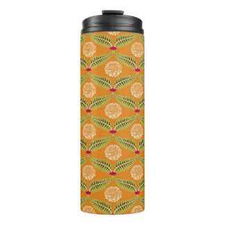 Bouteilles Isothermes Motif d'illustration traditionnel indien.