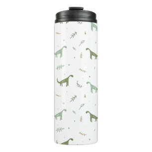 Bouteilles Isothermes Motif Dinosaure Vert