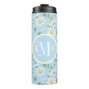 Bouteilles Isothermes Motif du jardin fleuri Pastel Daisy