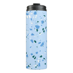 Bouteilles Isothermes Motif du Terrazzo Bleu
