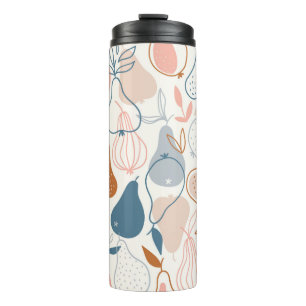Bouteilles Isothermes Motif élégant sans couture poire dans style scandi