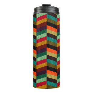 Bouteilles Isothermes Motif en os de cerf multicolore