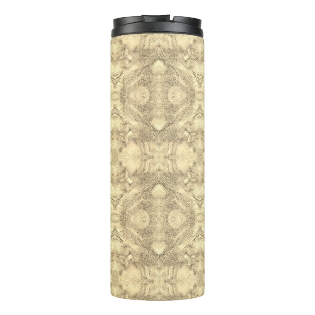 Bouteilles Isothermes Motif ethnique Boho - Imaginaire oriental Abstrait (Dos)