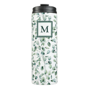 Bouteilles Isothermes Motif Eucalyptus aquarelle