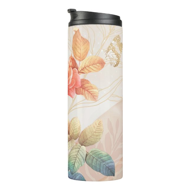 Bouteilles Isothermes motif floral (Tourné sur la droite)