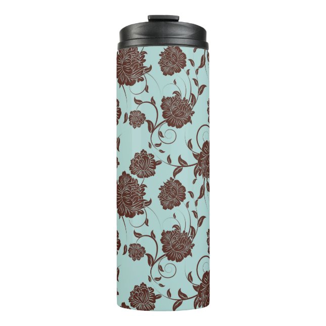 Bouteilles Isothermes Motif floral 10 (Devant)