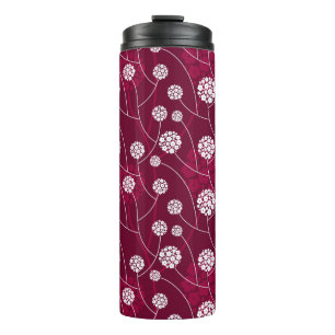Bouteilles Isothermes Motif floral abstrait