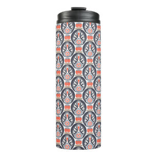 Bouteilles Isothermes Motif floral d'art populaire de la Turquie