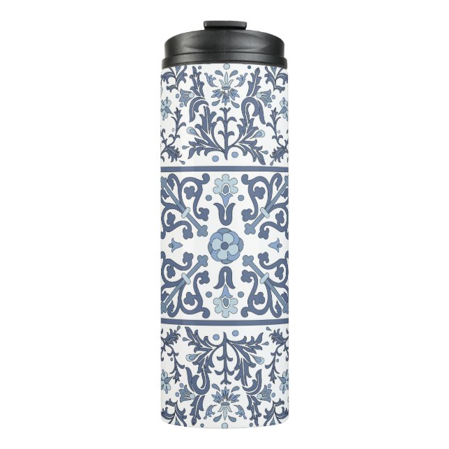 Bouteilles Isothermes Motif floral de luxe (Devant)