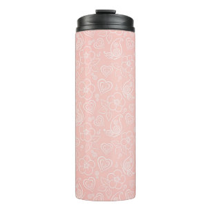 Bouteilles Isothermes Motif floral décoratif