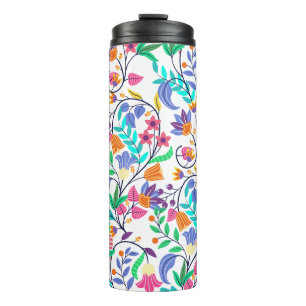 Bouteilles Isothermes Motif floral exotique coloré