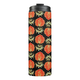 Bouteilles Isothermes Motif floral incolore