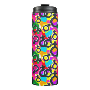 Bouteilles Isothermes Motif Gay pride de Neon