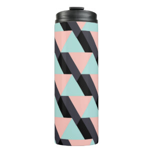 Bouteilles Isothermes Motif géométrique aux couleurs pastel