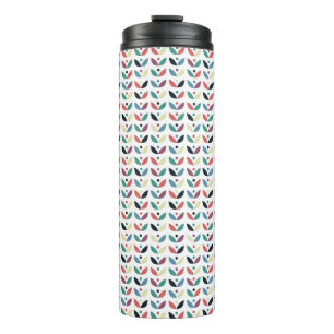 Bouteilles Isothermes Motif géométrique floral d'art populaire