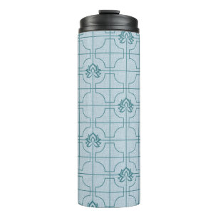 Bouteilles Isothermes Motif géométrique Lotus Grid - Le Lotus Blanc