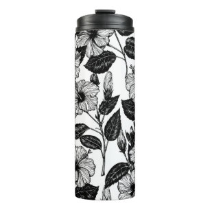 Bouteilles Isothermes Motif Hibiscus