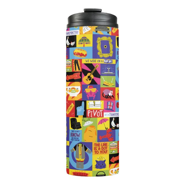 Bouteilles Isothermes Motif Iconic FRIENDS™ (Devant)